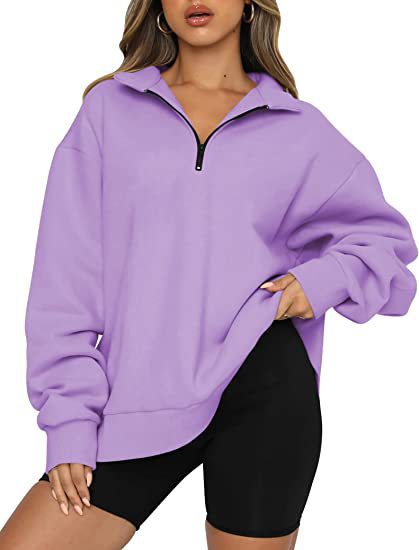 Stilla | Sweatshirt med Krave til Kvinder