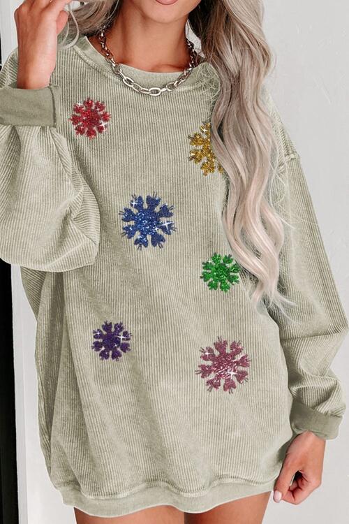 Stilla | Snefnug Rund Hals Sweatshirt