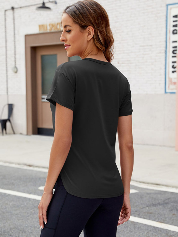 Stilla | Dry Rund Hals Kort Ærme T-Shirt