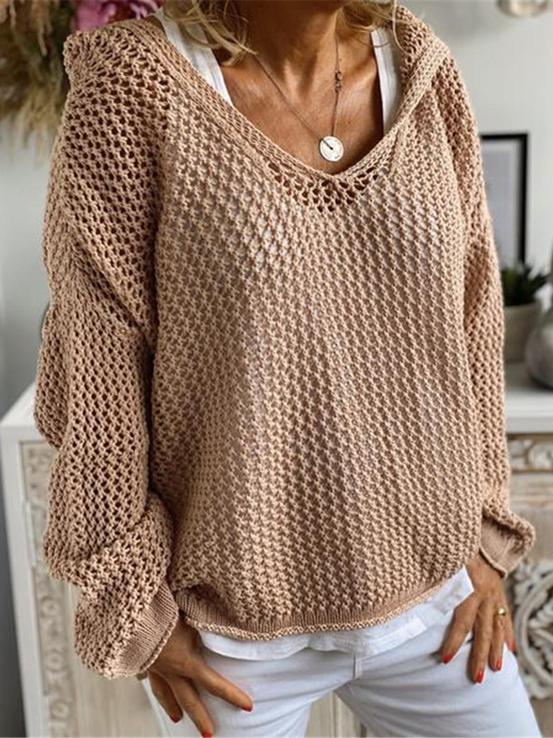 Stilla | Hætte langærmet sweatshirt