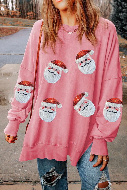 Stilla | Santa Rund Hals Slids Sweatshirt
