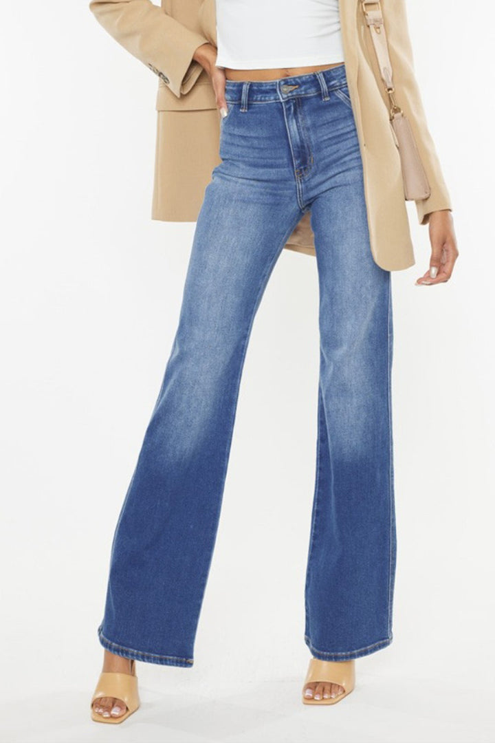 Stilla | Ultra High Waist Gradient Flare Jeans
