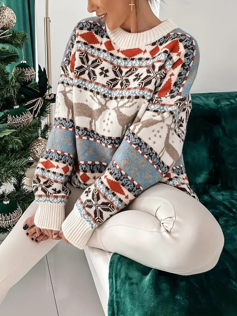 Stilla | Pullover med rund halsudskæring
