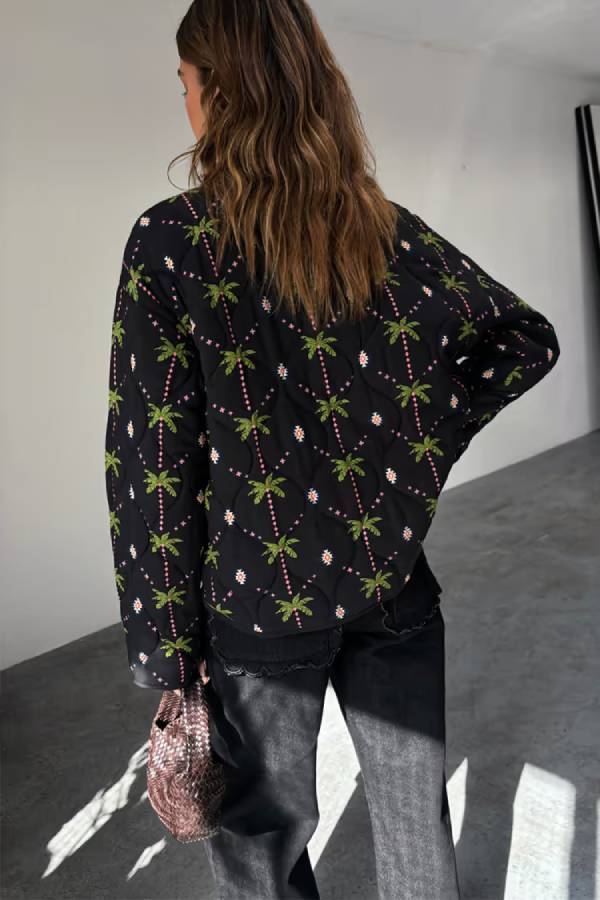 Stilla | Midnight Havana Steppjakke