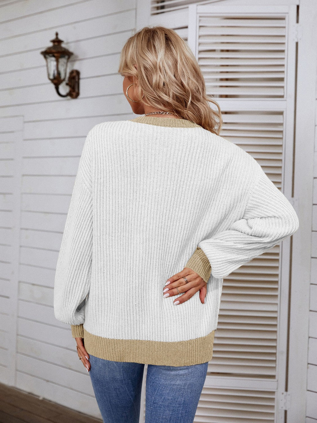 Stilla | Knap Rund Hals Sweater