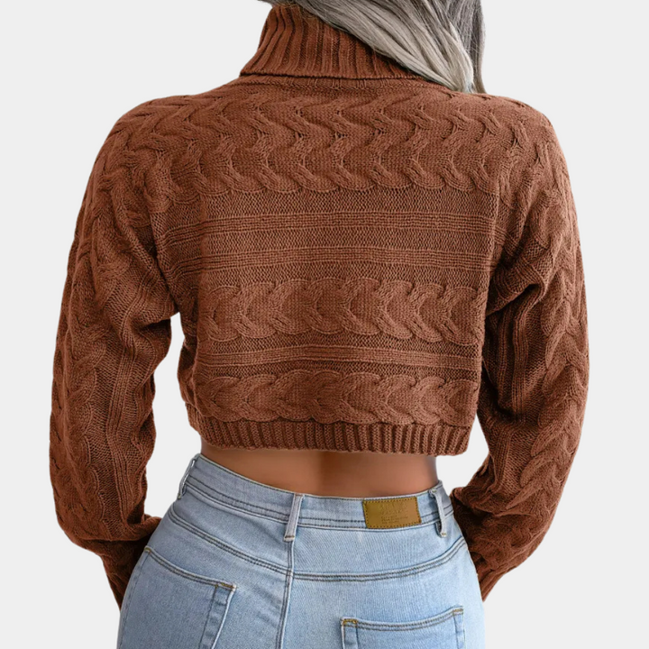 Stilla | Luksuriøs Afgrøde-Sweater til Kvinder