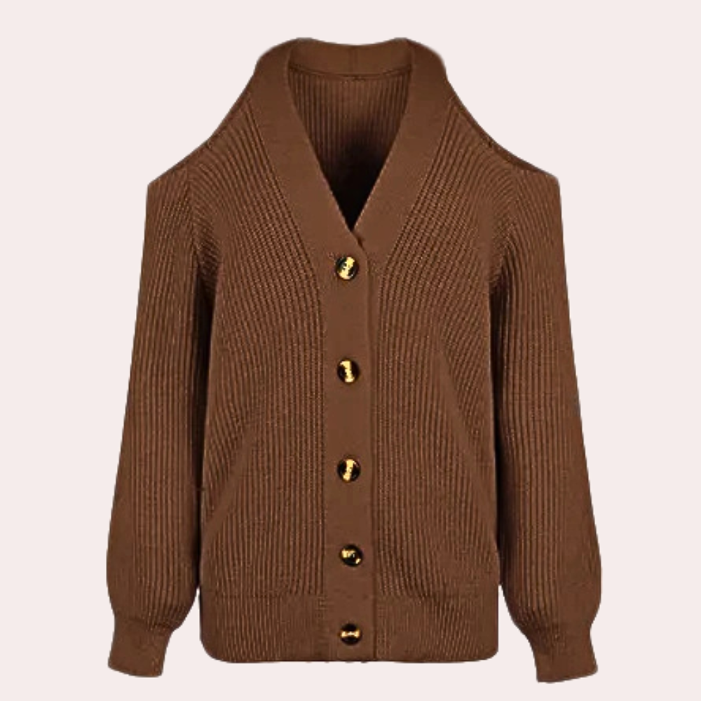 Stilla | Moderigtigt Sweater med Åben Skuldre til Kvinder