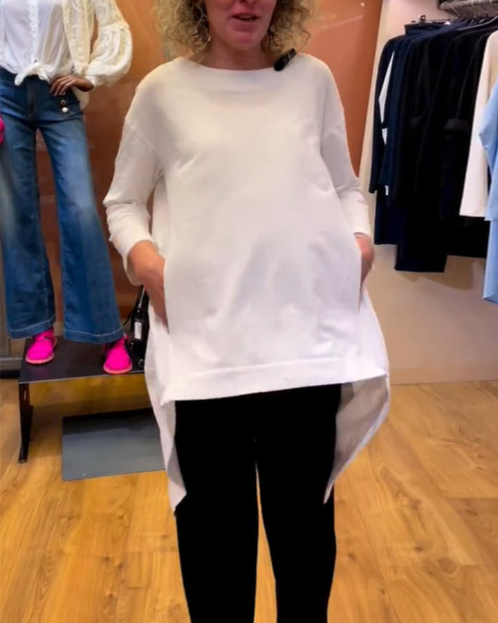 Stilla | Basic Top med Rundhalsudskæring