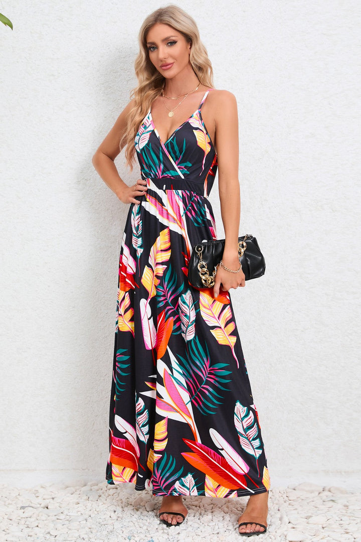 Stilla | Surplice Maxi Cami Kjole