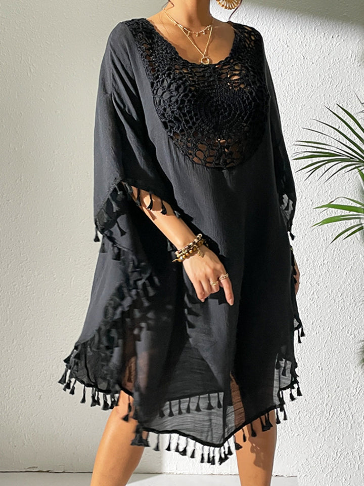 Stilla | Cutout Scoop Neck Cover-up Kjole