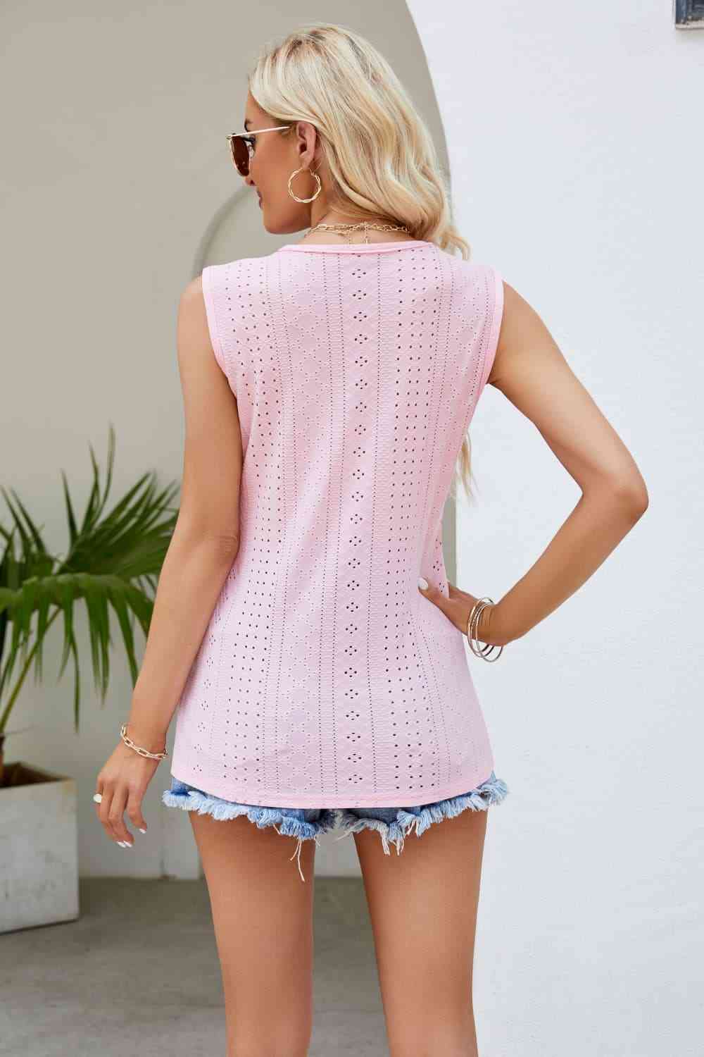 Stilla | Blonde V-hals Tank