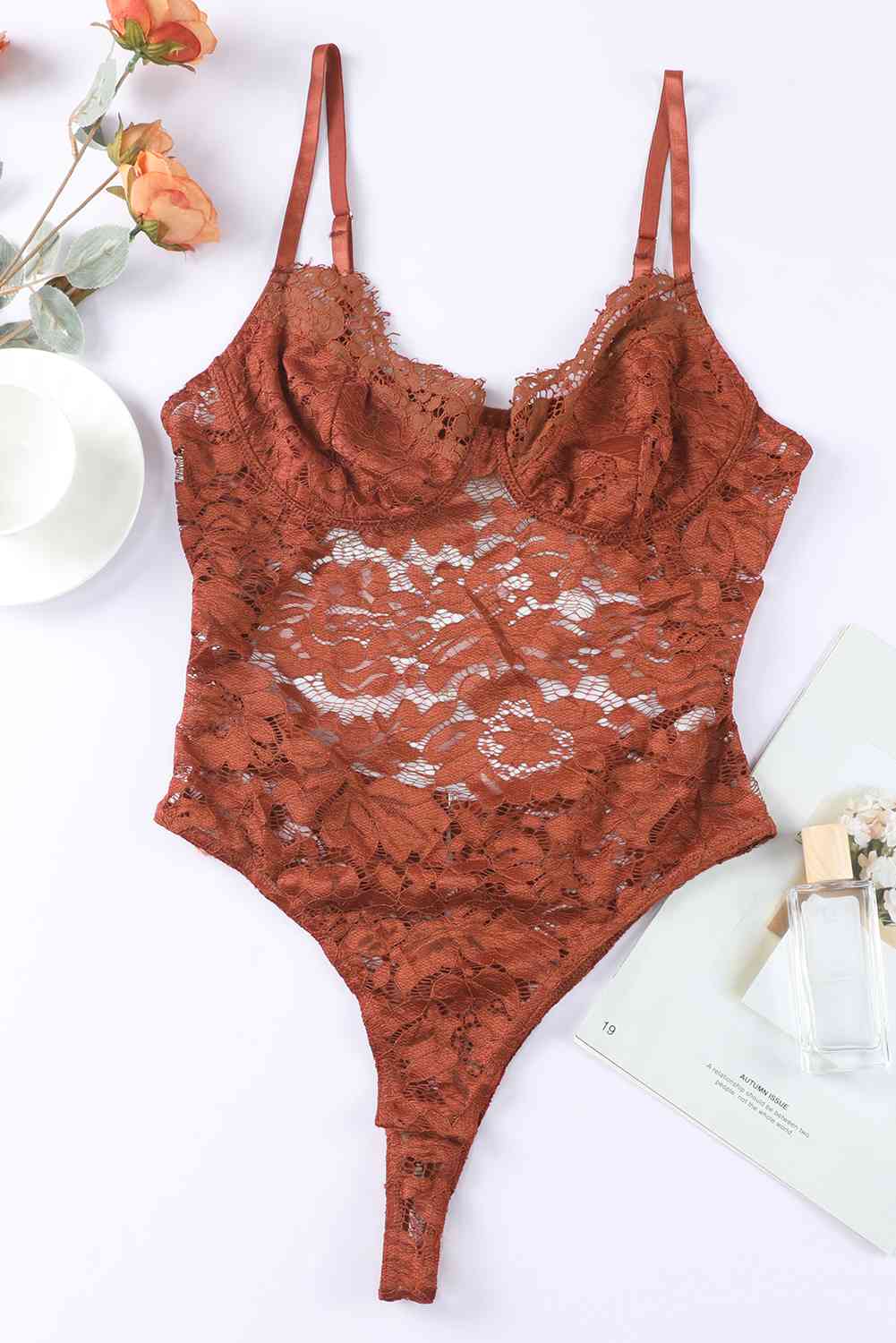Stilla | Spaghetti Stropper Udsnit Bodysuit