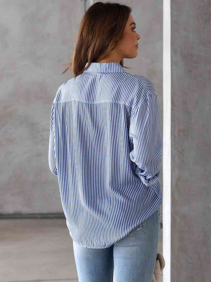 Stilla | Kravebluse med lomme