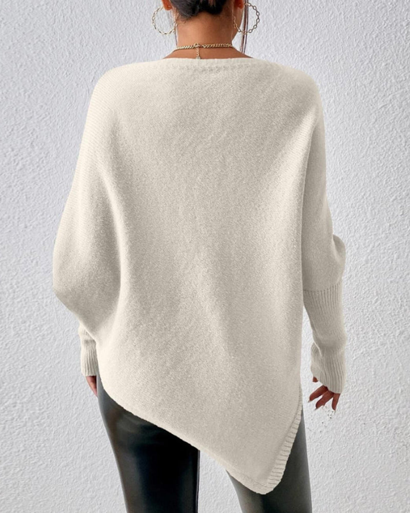 Stilla | Bluse med Uregelmæssig Kant