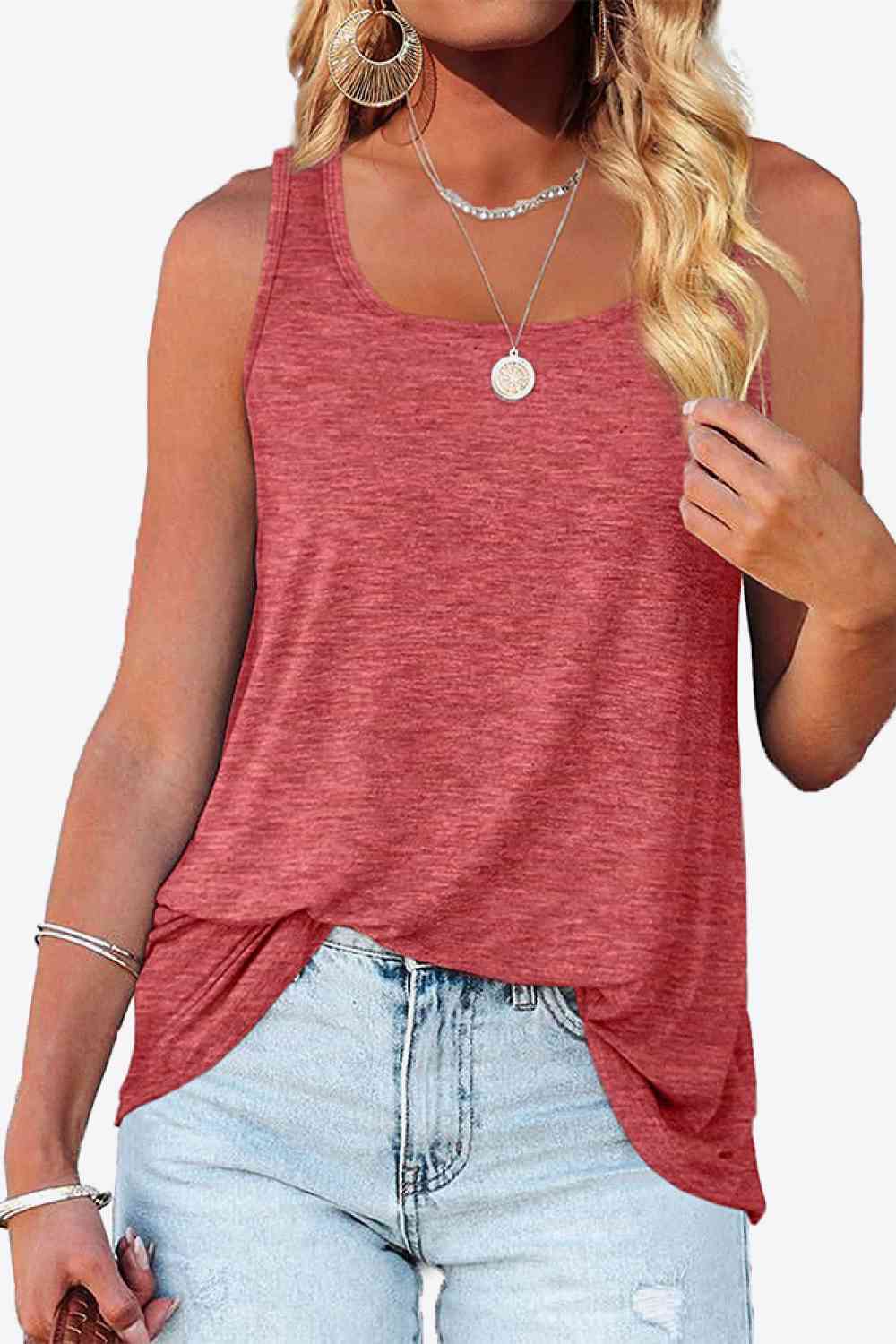 Stilla | Hem Square Neck Tank