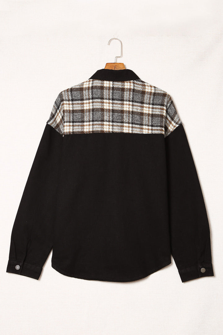 Stilla | Pocketed Button Up Denim Jakke