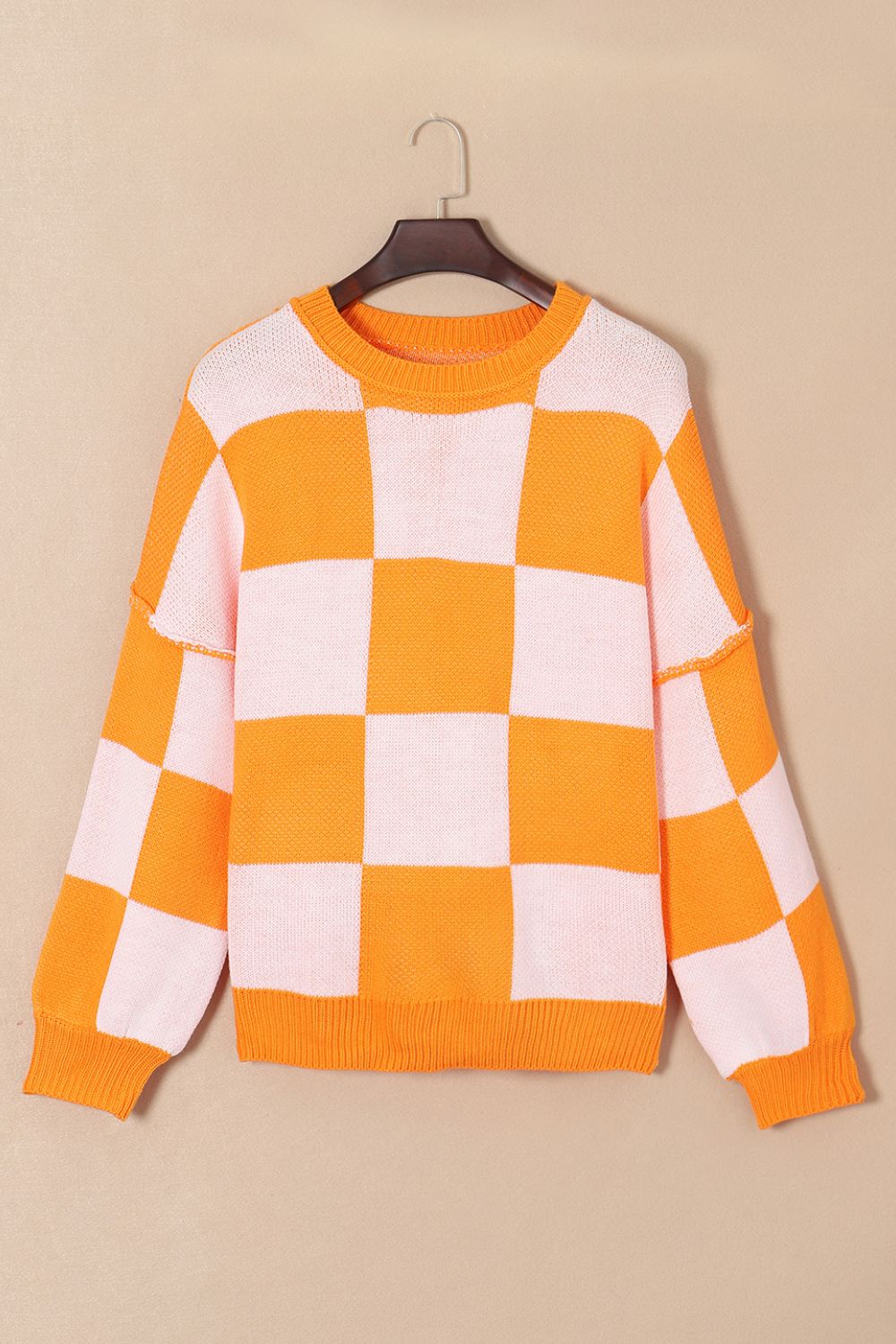 Stilla | Exposed seam droppet skulder sweater