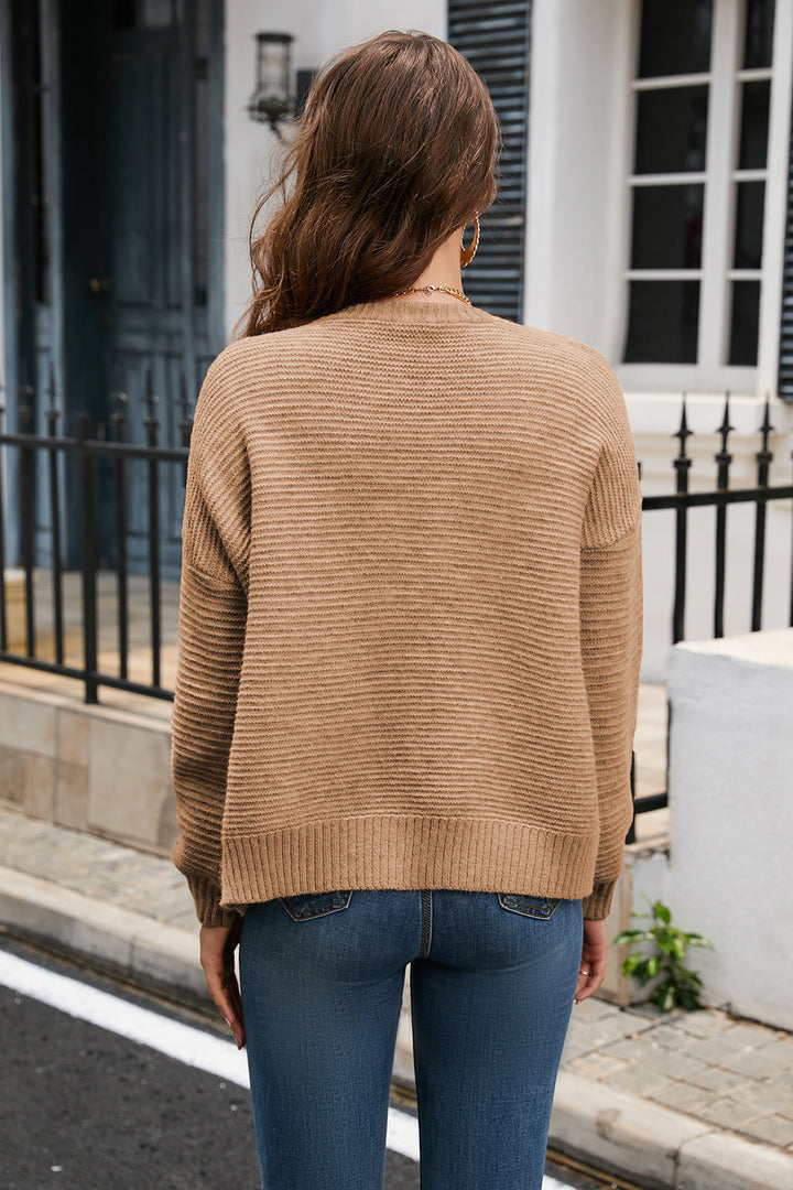 Stilla | Ribbing Knap Ned Cardigan