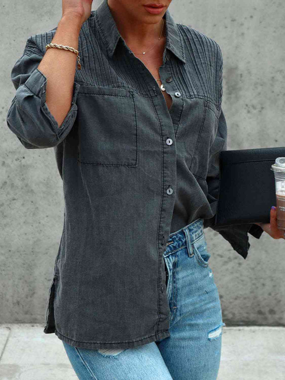 Stilla | Front Krave Denim Jakke