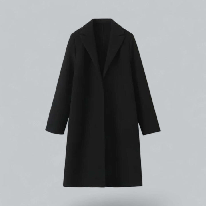 Stilla | Kvinder Elegant Åben Front-Trenchcoat