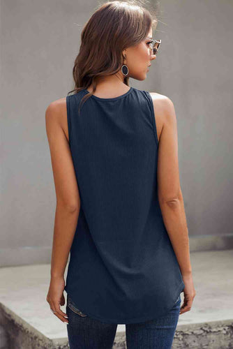 Stilla | Knapper V-hals Tanktop
