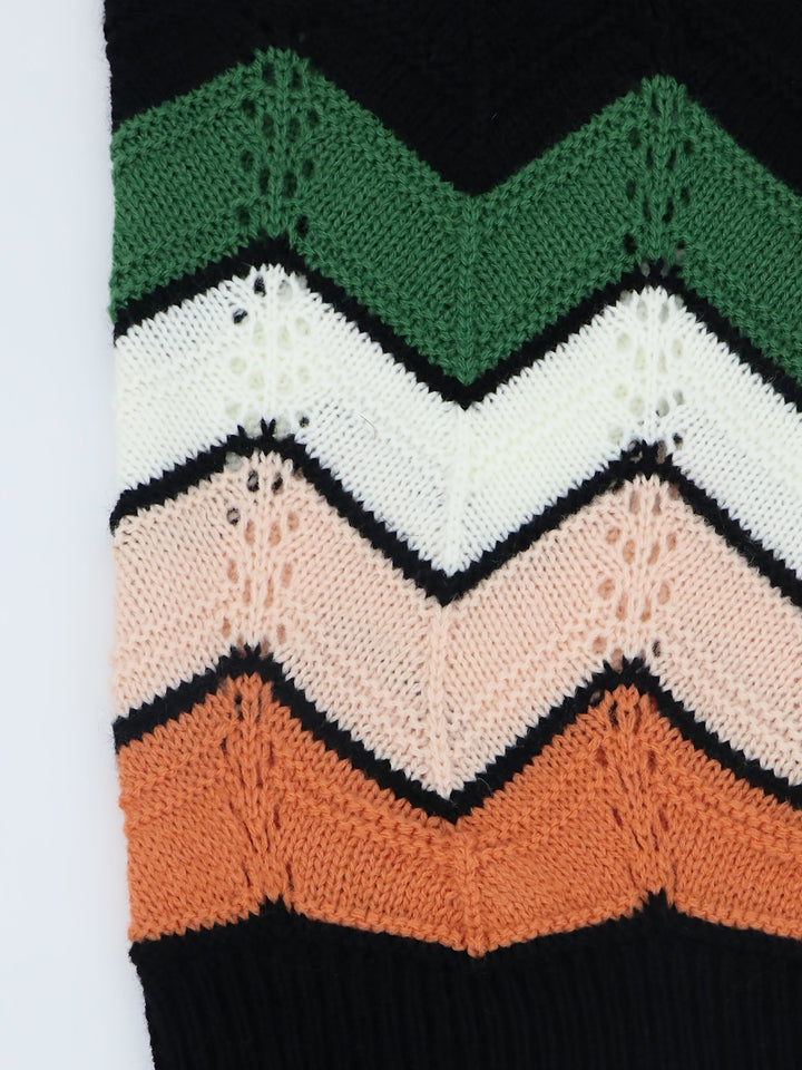 Stilla | Pullover med lineær design