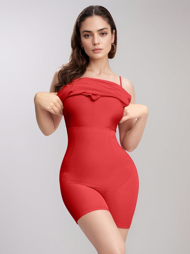 Stilla | Bae Indbygget Shapewear ærmeløs Maxi Kjole