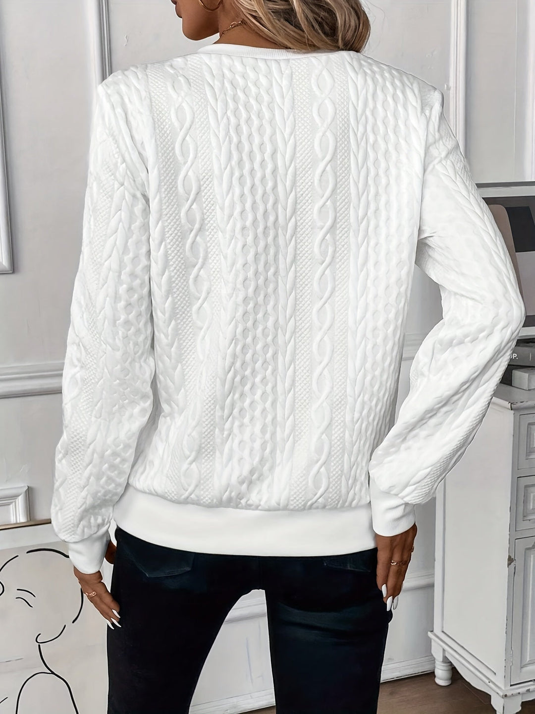 Stilla | Sporty sweater with functional zipper