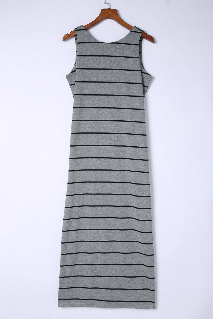 Stilla | Slidslæ Sleeveless Maxi Kjole