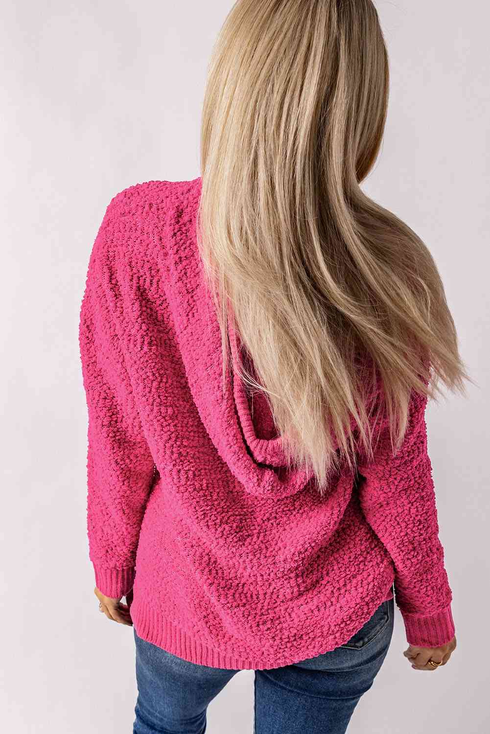 Stilla | Strik Split Hætte Sweater