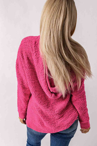 Stilla | Strik Split Hætte Sweater