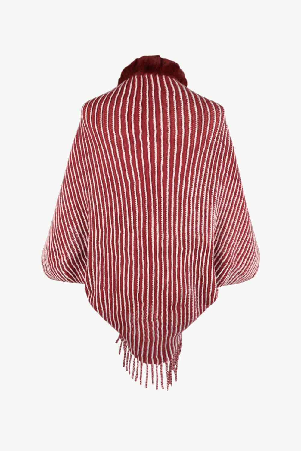 Stilla | Åben Front Frynse Poncho