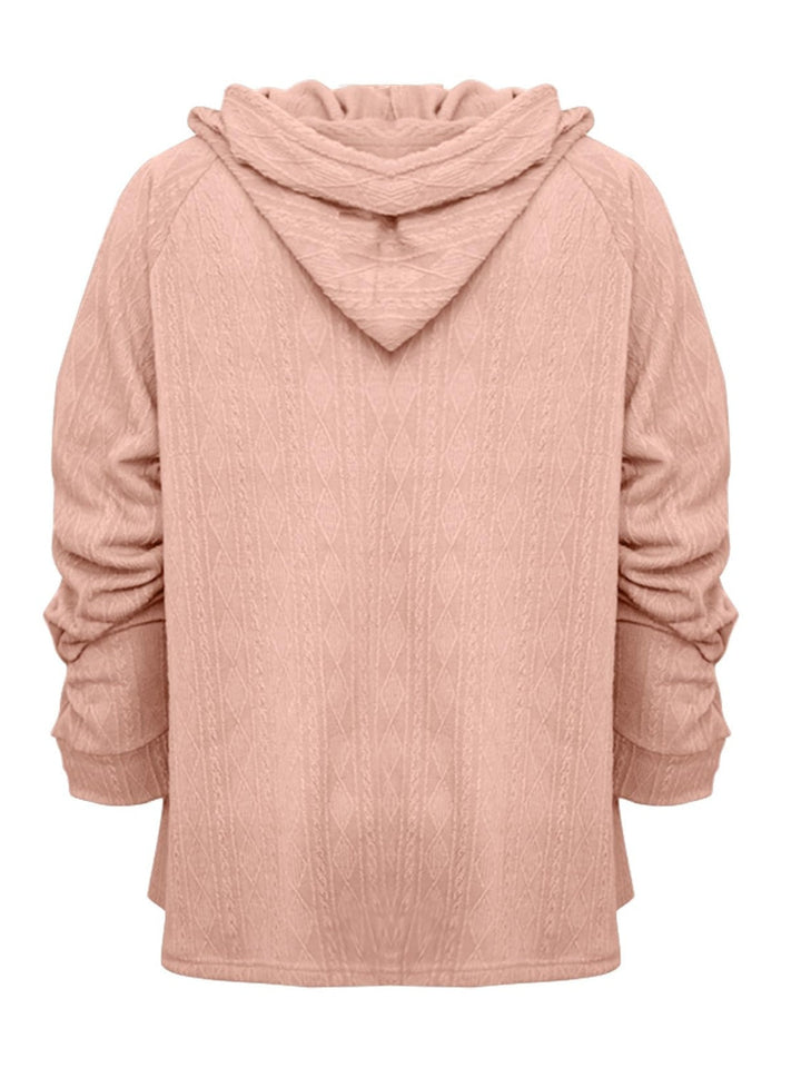 Stilla | Sweatshirt med lange ærmer og snoretræk