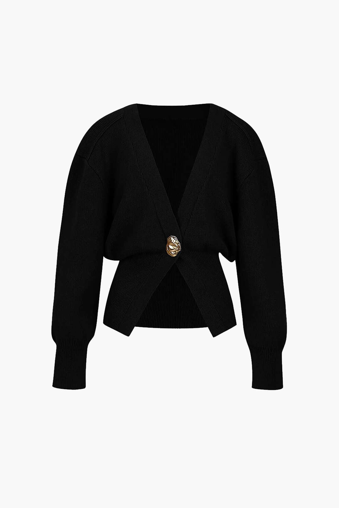 Stilla | Pullover Cardigan med V-Udskæring