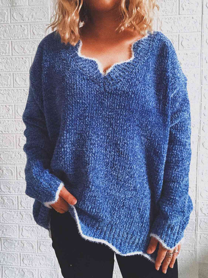 Stilla | Dropped Shoulder Langærmet Sweater
