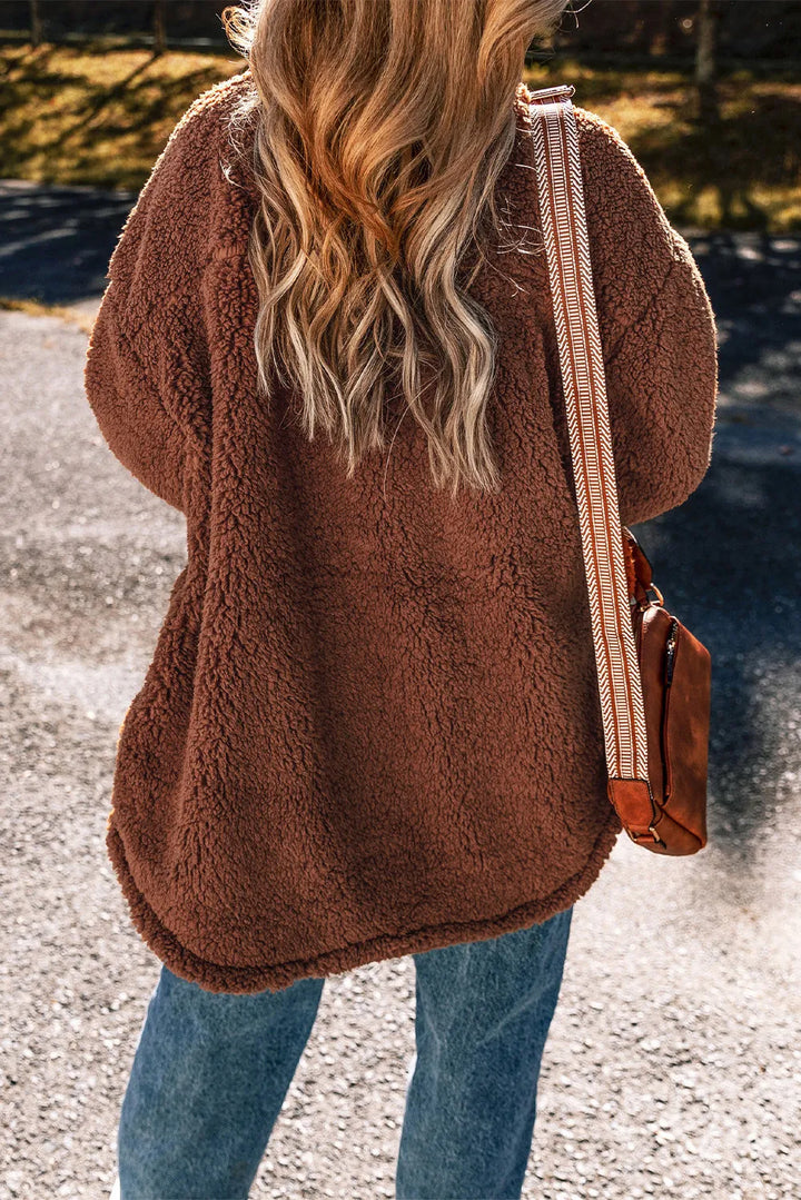 Stilla | Snap Down Dropped Shoulder Jacket