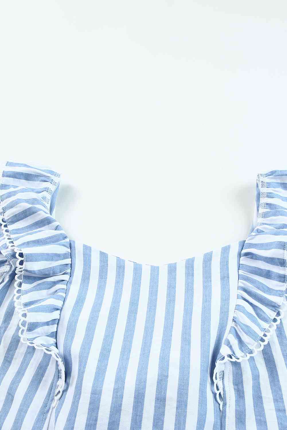 Stilla | Tie Back Ruffle Tank