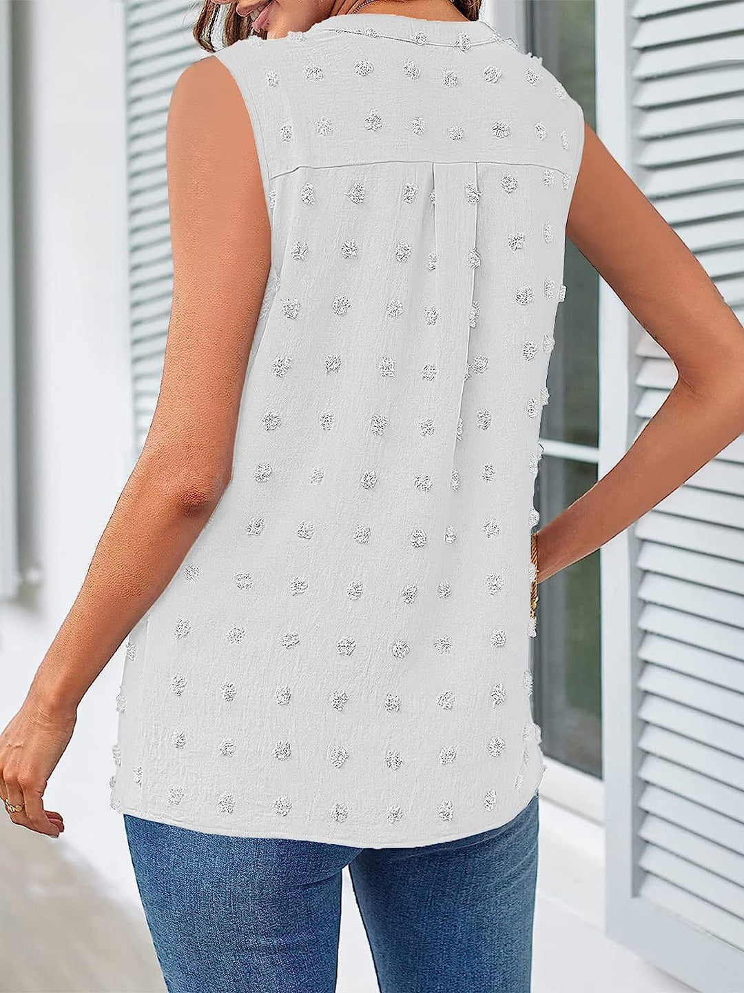 Stilla | Dot Notched Tank
