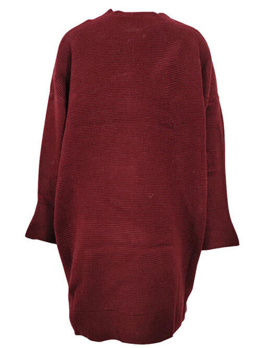 Stilla | Hals Langærmet Sweaterkjole