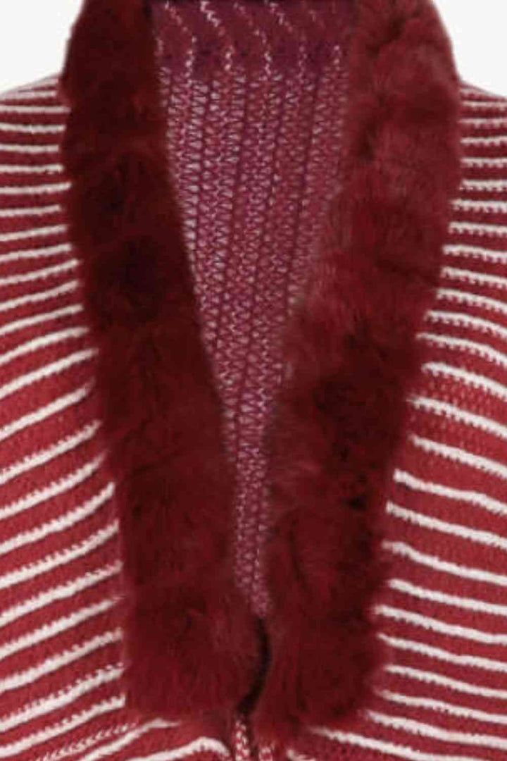 Stilla | Åben Front Frynse Poncho