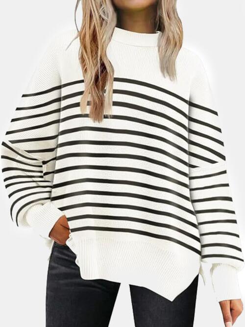 Stilla | Hals Drop Skulderslids Sweater