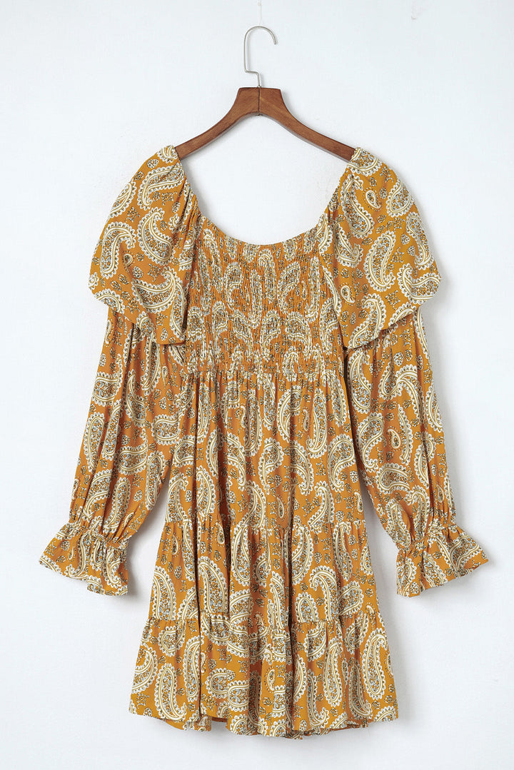 Stilla | Flounce Sleeve Dress