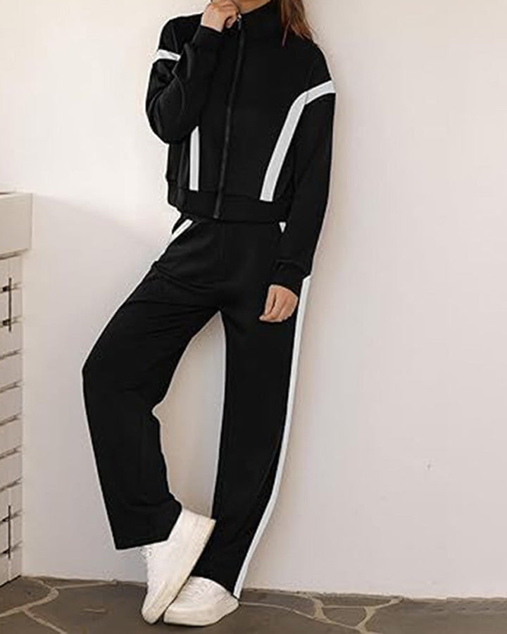 Stilla | Sæt med Sporty Casual Stil Egenskaber Fra Jakke og Bukser