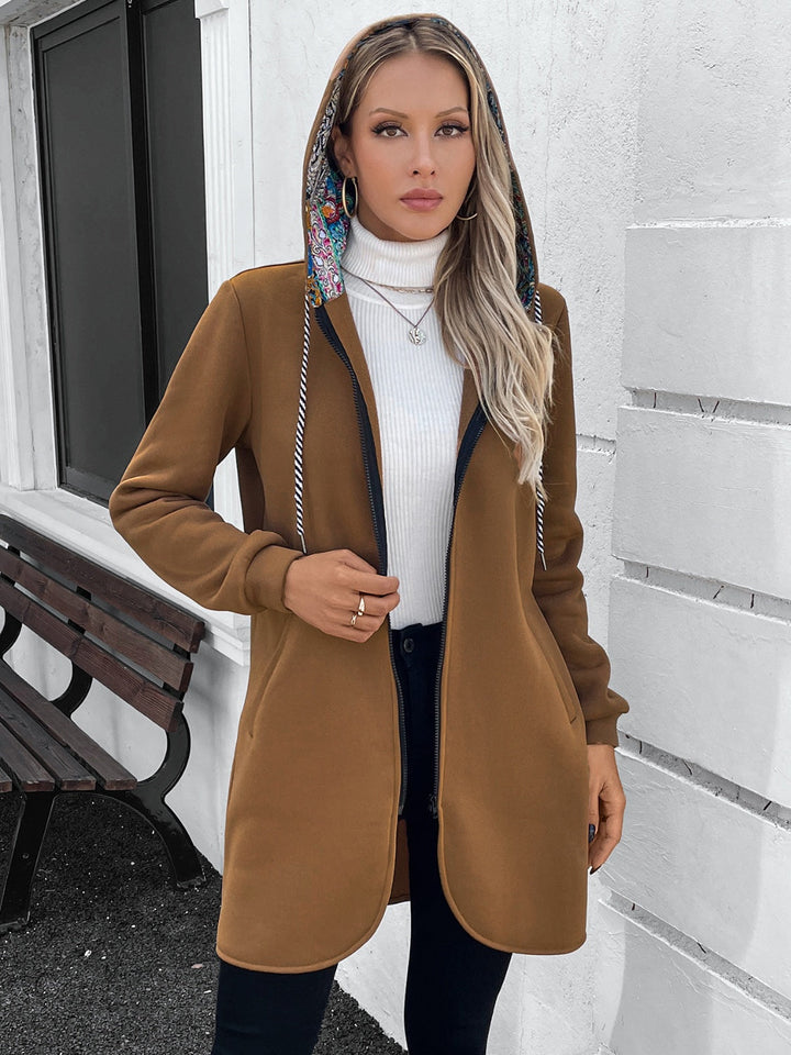 Stilla | Outdoor Beklædning Med Lange Ærmer, Hoodie, Snøre og Lynlås