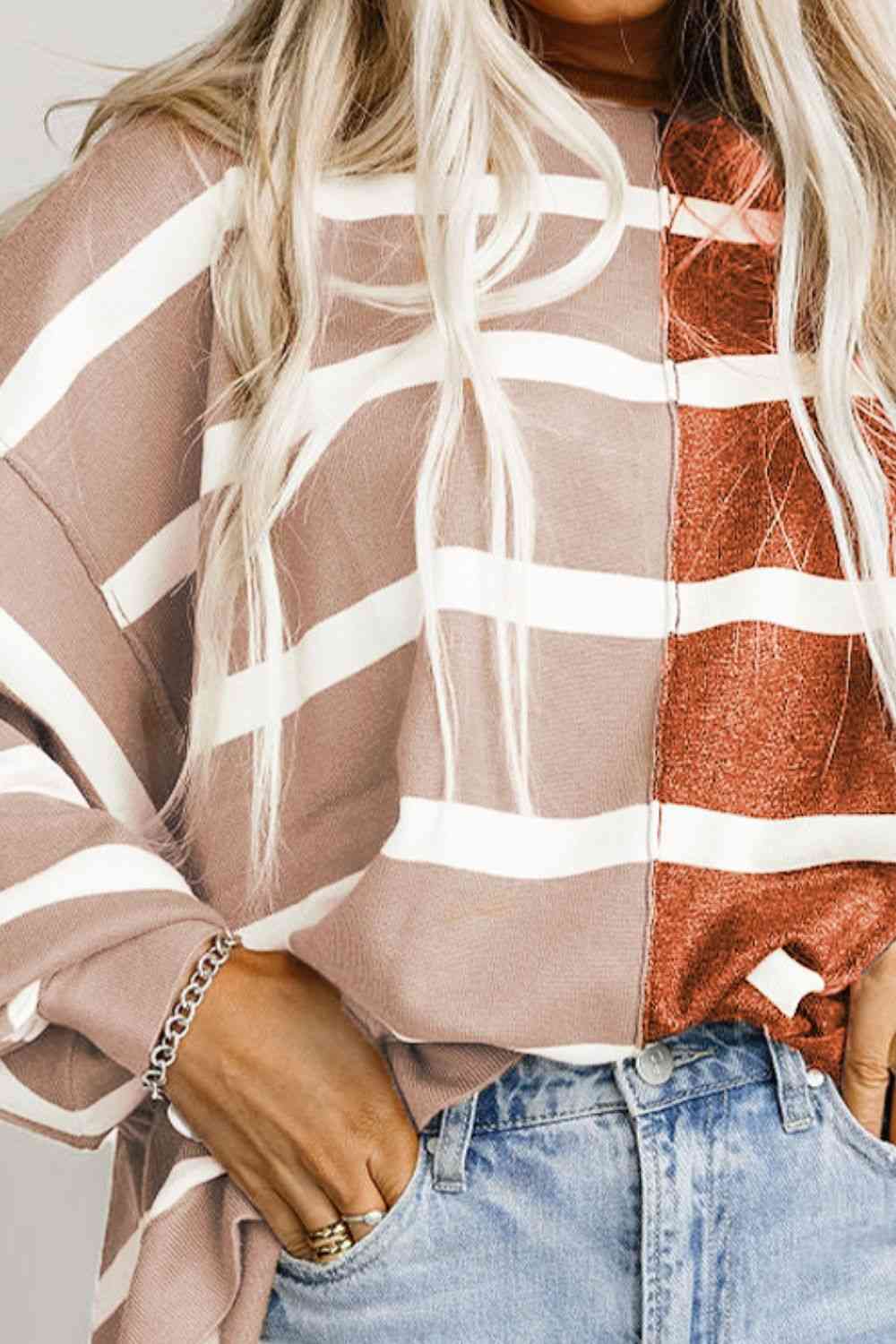 Stilla | Dropped Shoulder Rund Hals Bluse