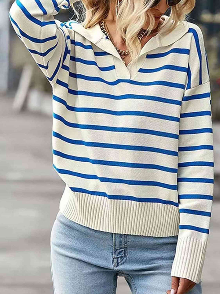 Stilla | Kravehals Strik Top