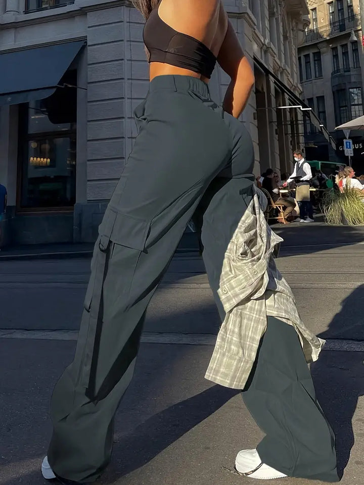 Stilla | Elegant dame cargo-bukser