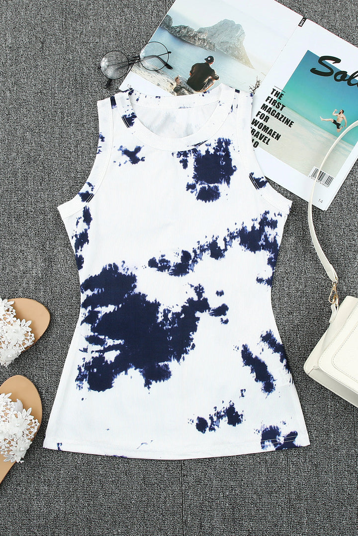 Stilla | Farve Rund Hals Tank