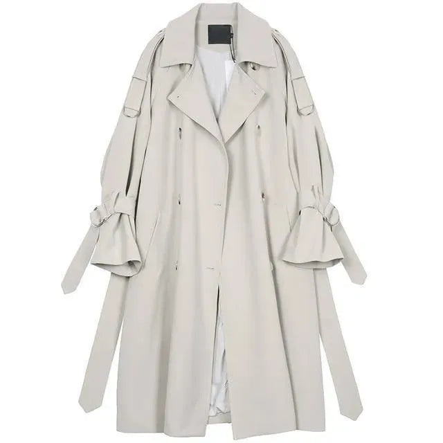 Stilla | Udstillet ærme trenchcoat til damer