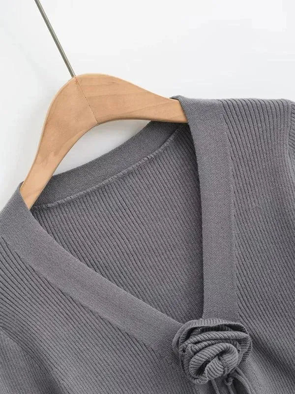 Stilla | Knot Dame Strikjakke Pullover